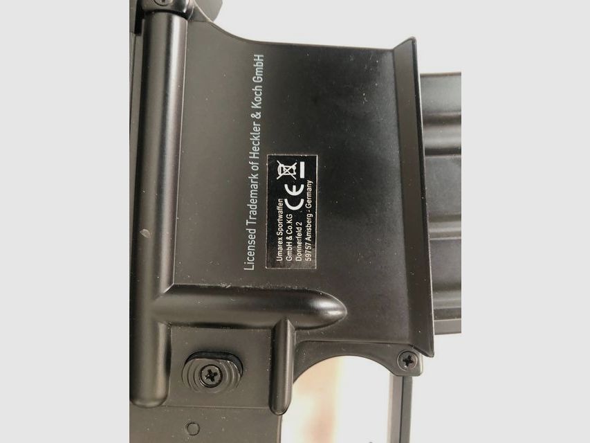 Heckler & Koch HK416C rifle de softair 6mm completamente automático incluye 2 x batería + caja original + balas 6mm