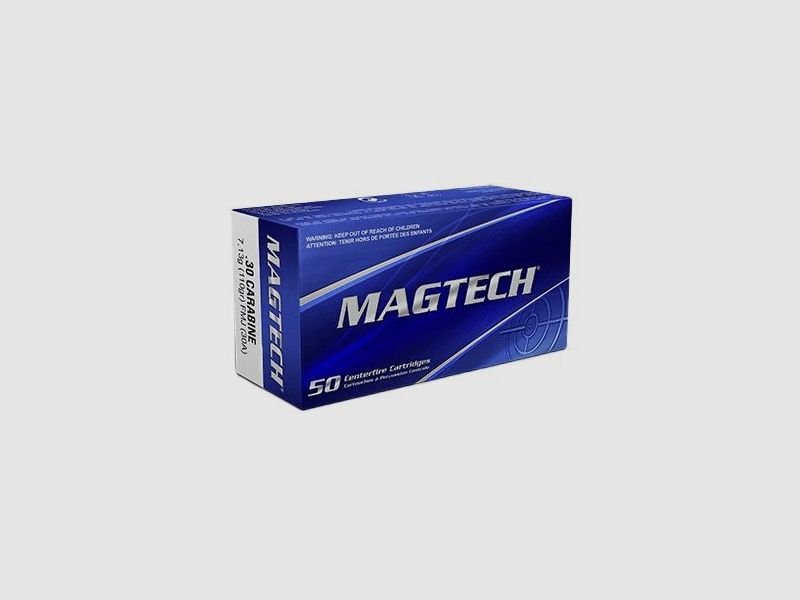 MAGTECH 30 CARBINE 110GR FMJ Patronen, Bild 1 von 3