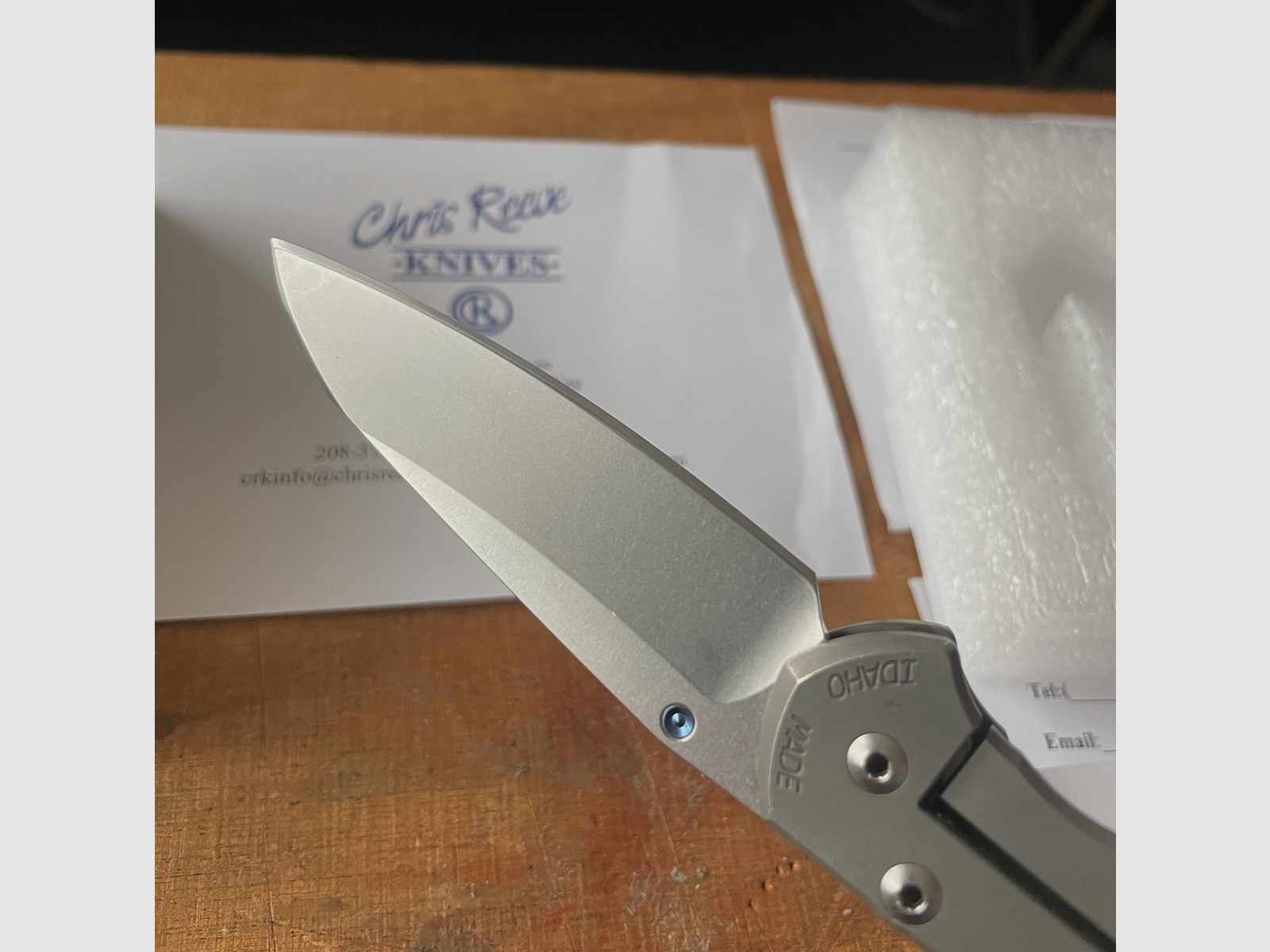Chris Reeve "Small Sebenza INSINGO"  Tadchenmesser, komplett