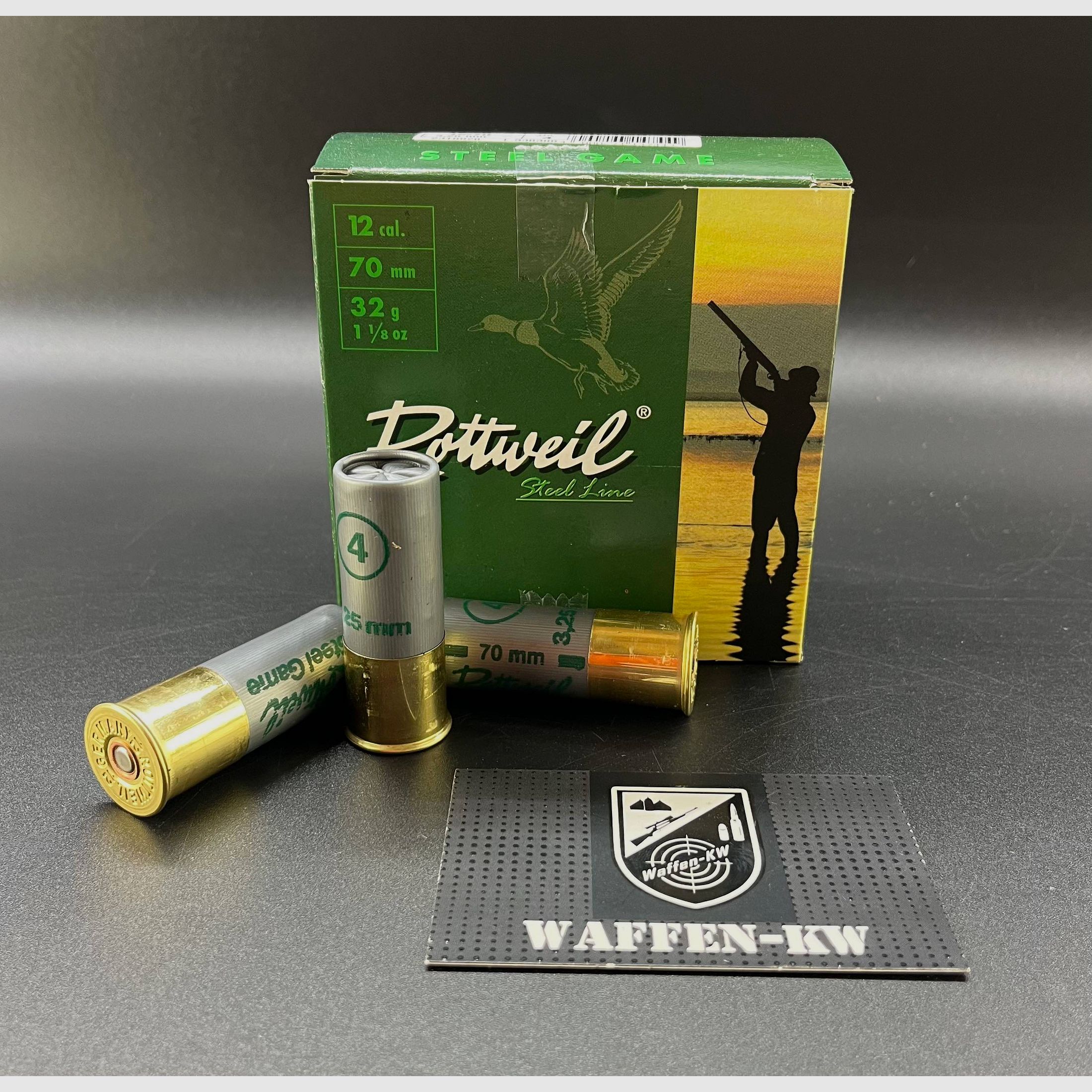 Rottweil 2316920 Steel Game 12/70 32g 3,25 mm 25St.