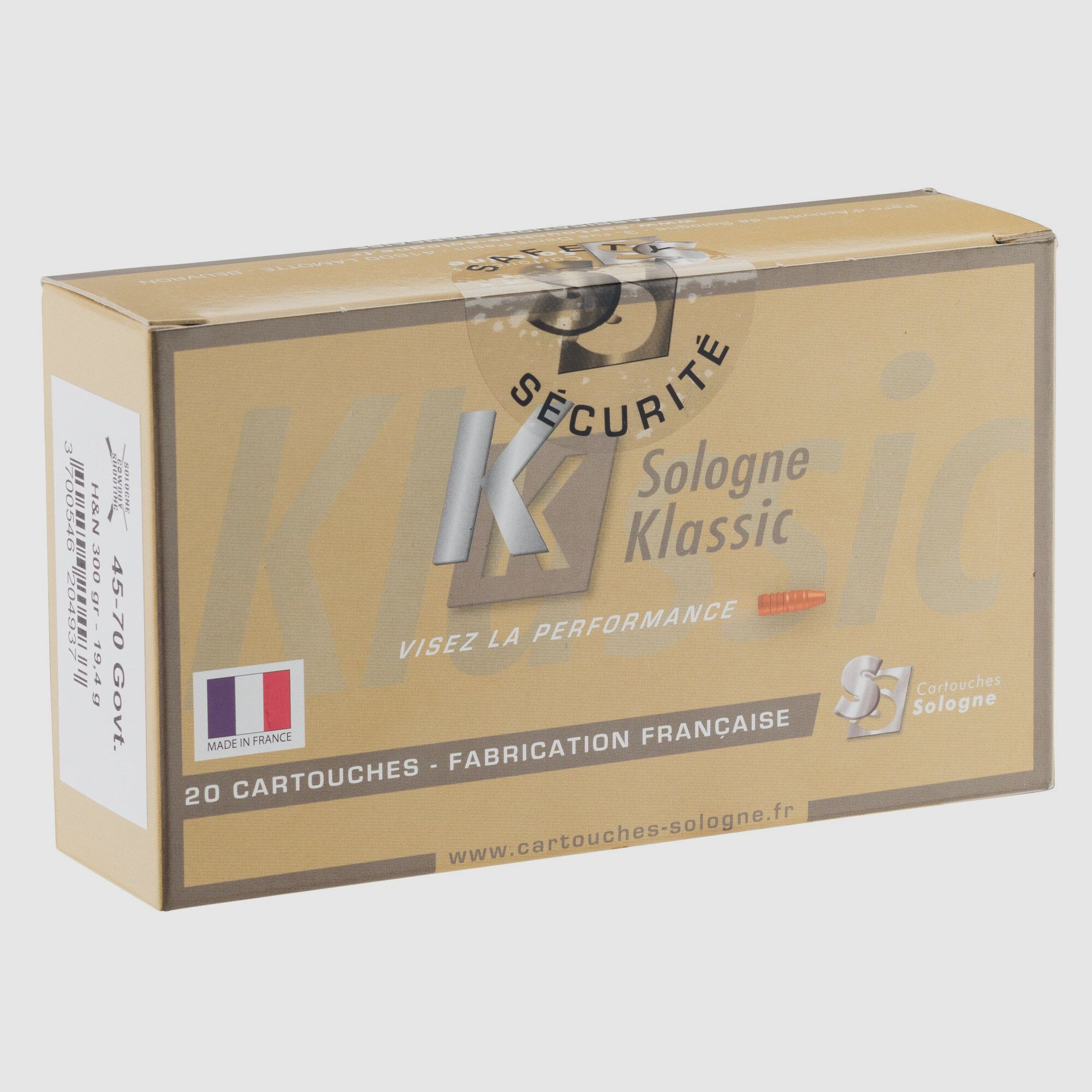 Sologne Western Patronen - Box mit 20, Bild 8 von 30