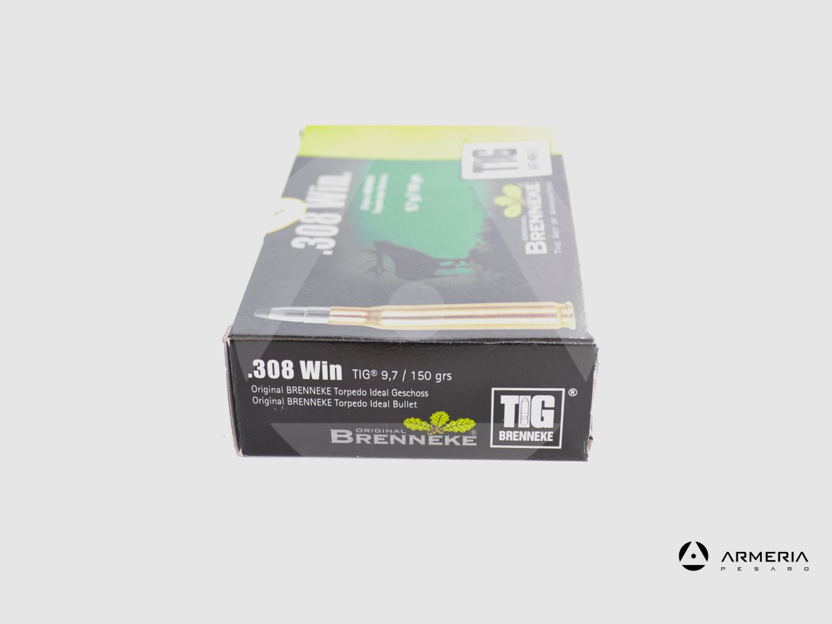 Brenneke TIG calibre .308 Win 150 granos – 20 cartuchos, imagen 2 de 2
