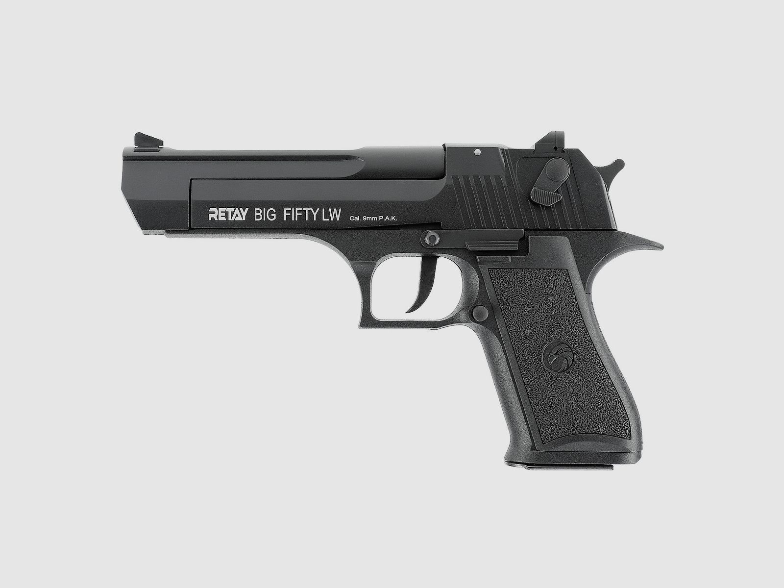 Retay Big Fifty LW Black 9mm P.A.K., image 1 sur 2