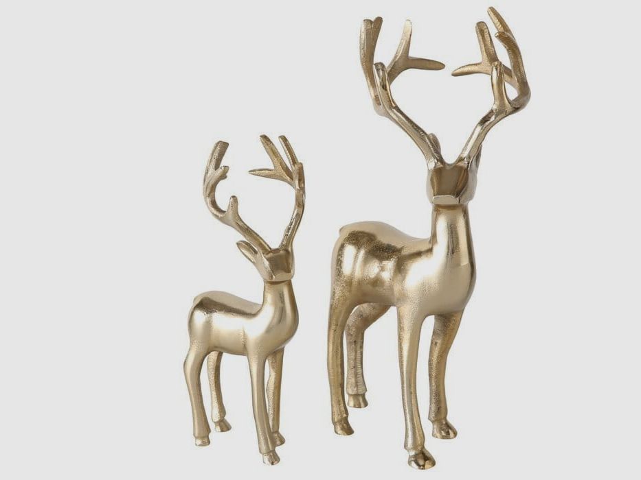 LivingActive Thielo Figur Hirsch 2 tlg. Set