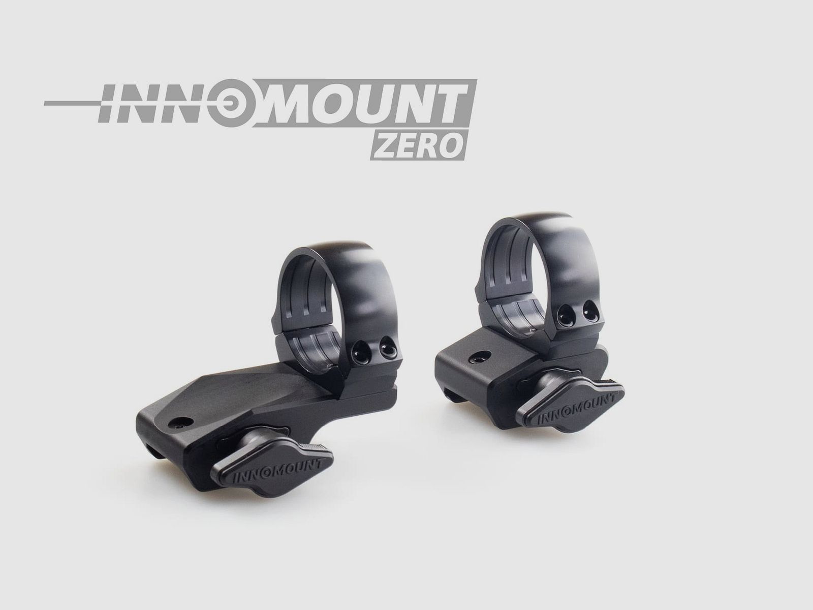 Innomount Quick Release Mount ZERO for Weaver/Picatinny two-part – Scopes with angled ring mount