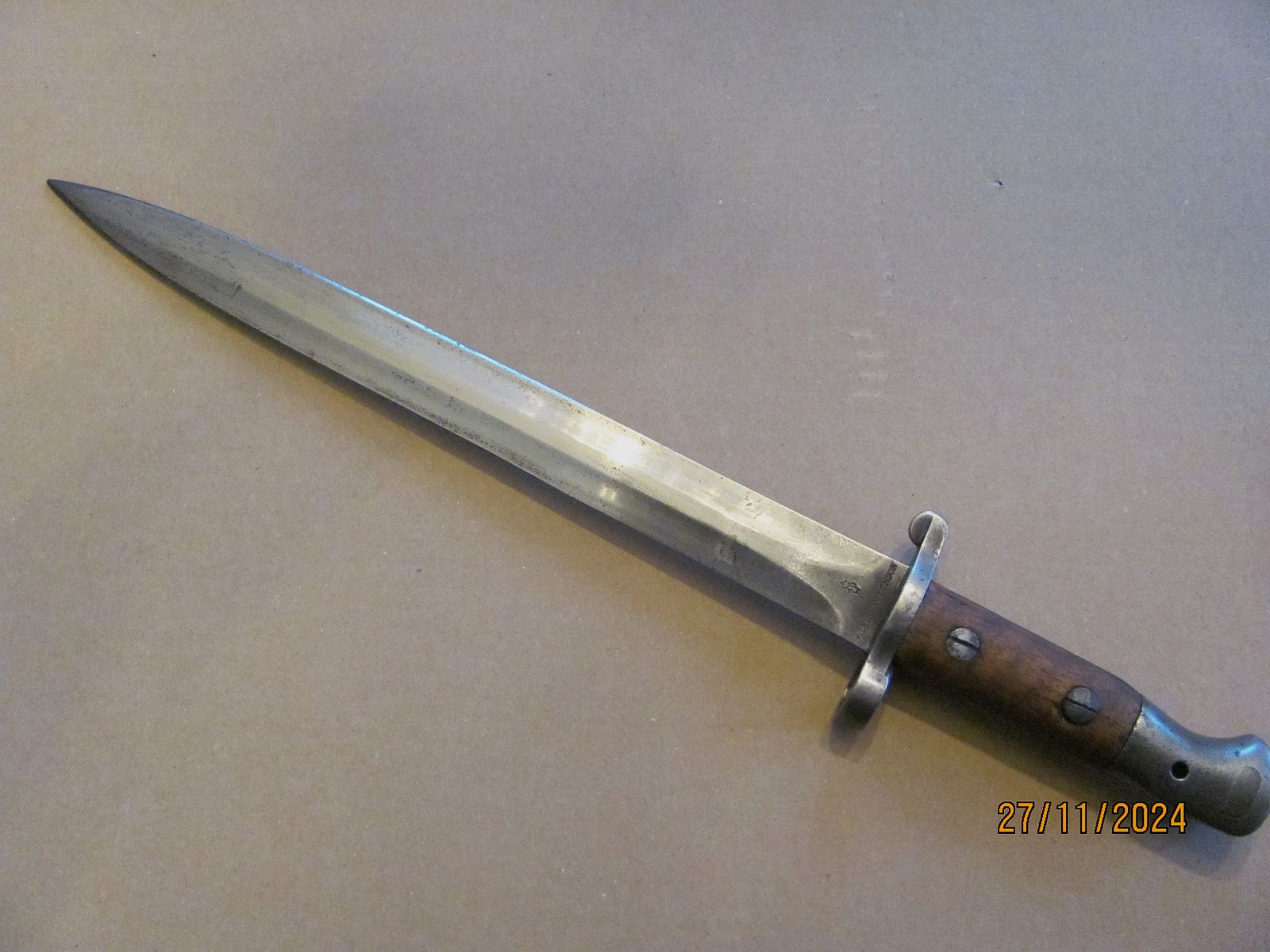 Genuine Wilkinson made Enfield 1903 pattern Royal Afghan Army bayonet