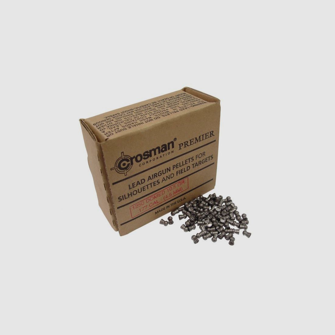Crosman Premier Domed pellets 4.5 mm 0.68 grams (10.5 grains) 1250 pieces