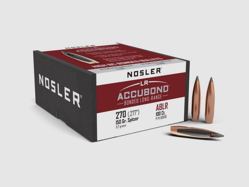 PALLE NOSLER CAL 270 150GR ACCUBOND LONG RANGE