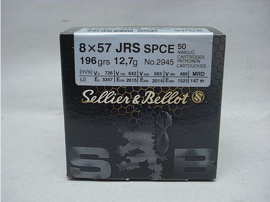 8x57IRS SPCE-Target - 12,7g/196gr (a50)