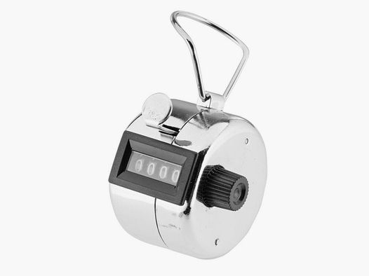 Manual counter from 0 to 9999
