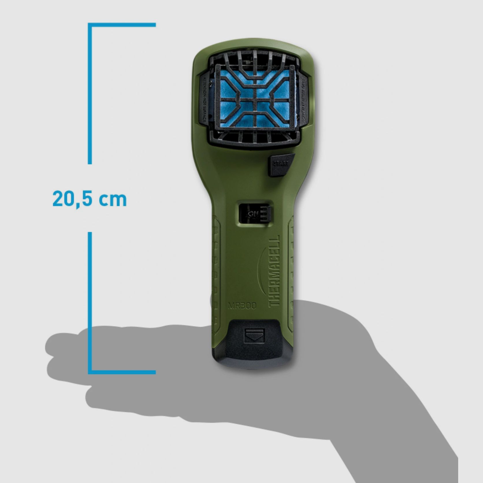 THERMACELL 2010172 Handapparaat groen MR-300G muggenbeschermer