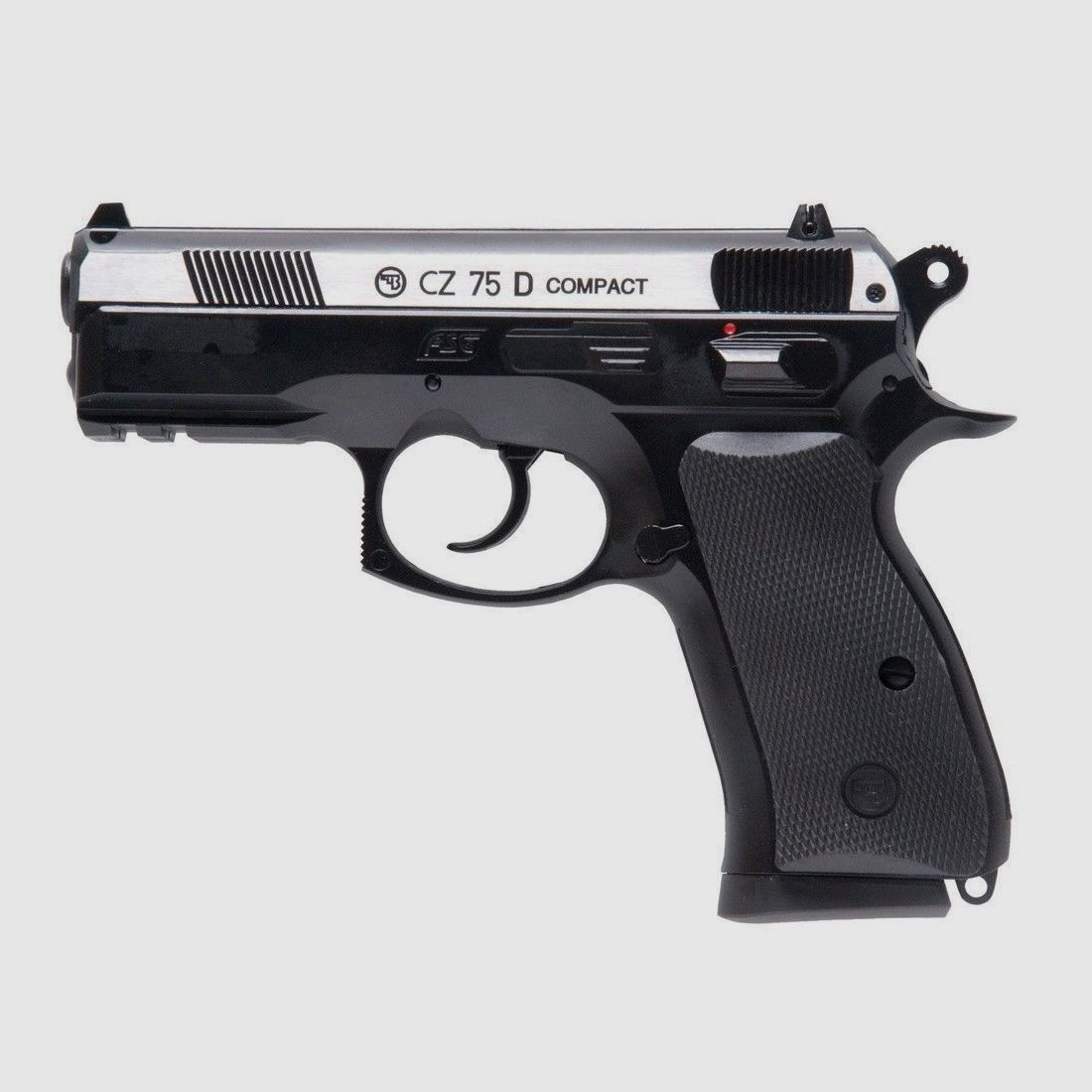 CZ75D Compact Dual Tone CO2 Pistole Kal. 4,5mm BB im Plinking-Set