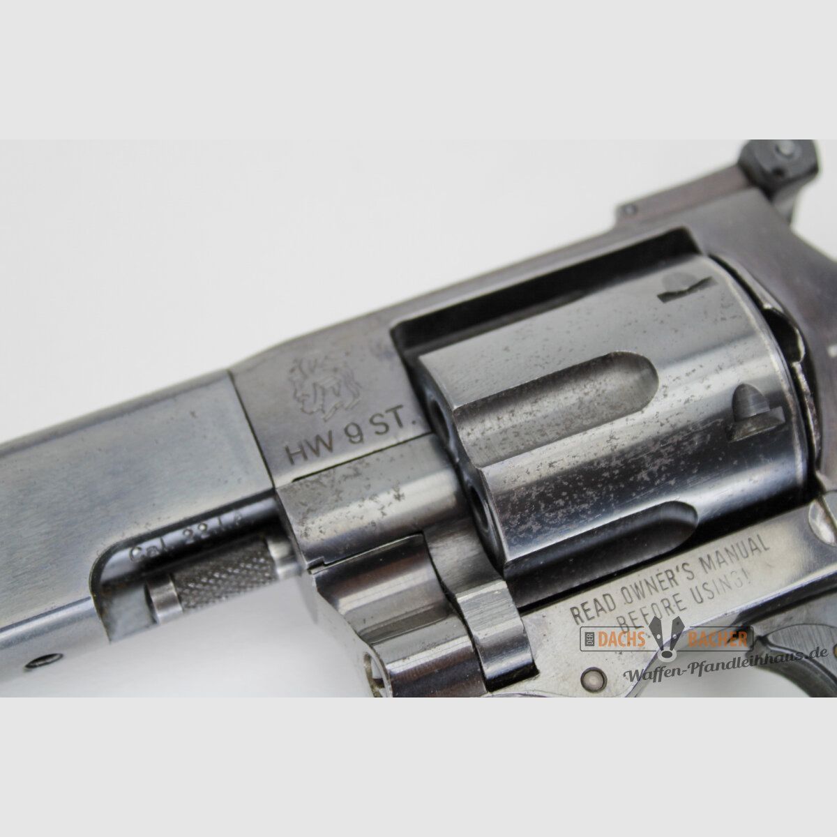 Revolver Arminus Weihrauch HW9 ST cal. .22lr con canna da 6", immagine 3 di 3