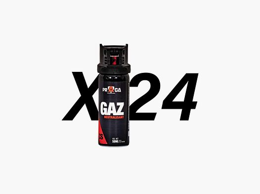 Pack Praga Technology Gasbombe CS 50ML X24