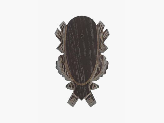 Rehbock board oak 4 carved - 18x9 cm dark