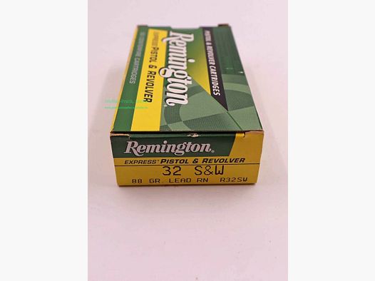 Remington - USA Revolvermunition .32S&Wshort