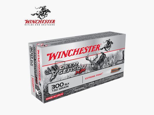 20 patronen WINCHESTER kal 300 Blackout 150gr Extreme Point
