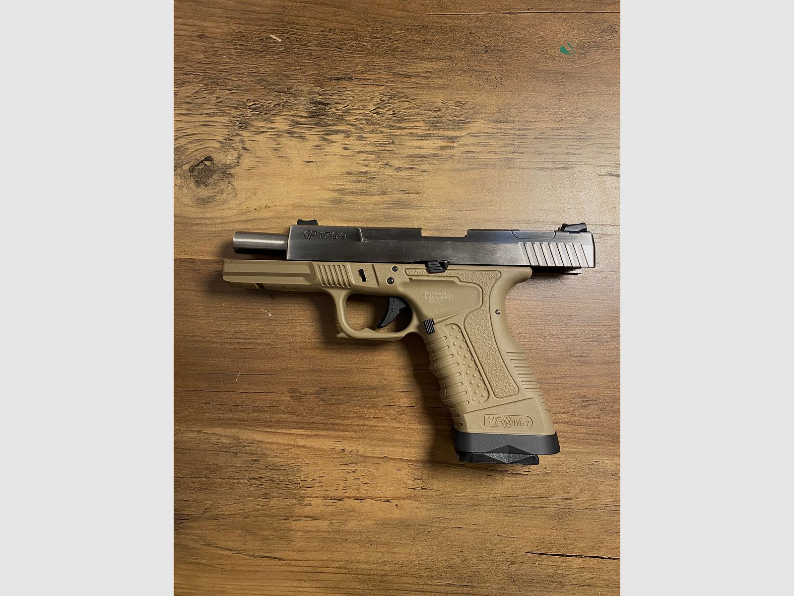Wei-ETech GP1799 mit Metallschlitten GBB 6mm BB 