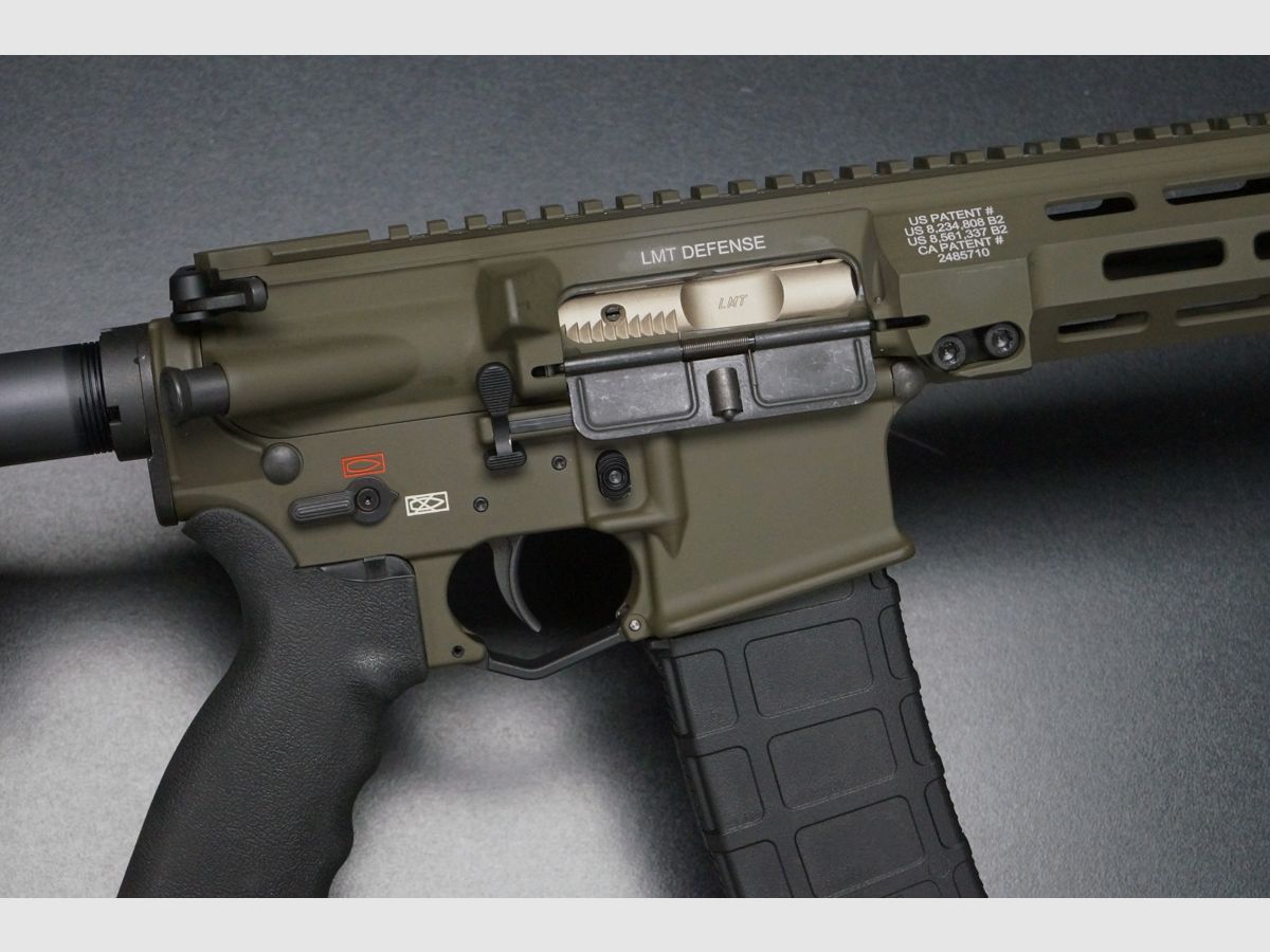 LMT Defense Piston MARS-L S-A Rifle Shovelnose OD Green 12″, Bild 3 von 8