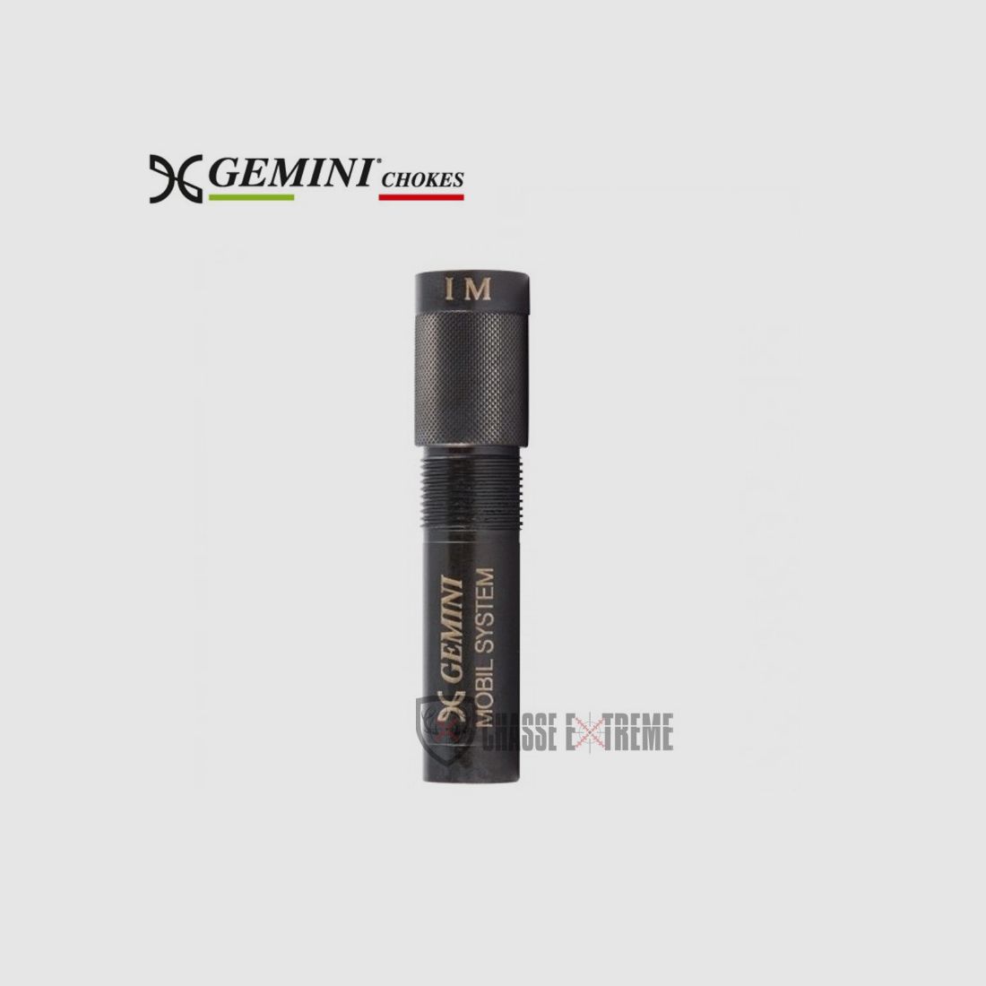Choke GEMINI Außen +20 mm Mobilchoke Stahl Kal. 36