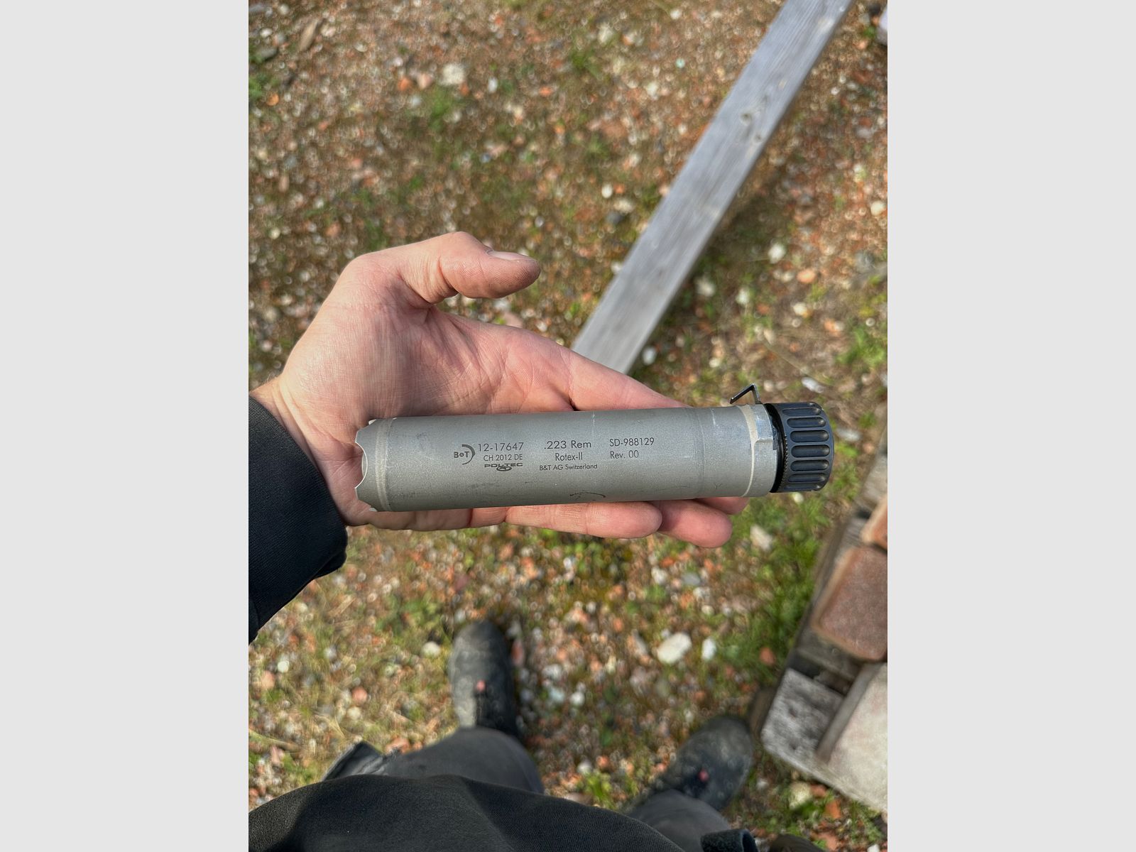 B&T Rotex 2A Schalldämpfer 223 plus m15x1 Bremse