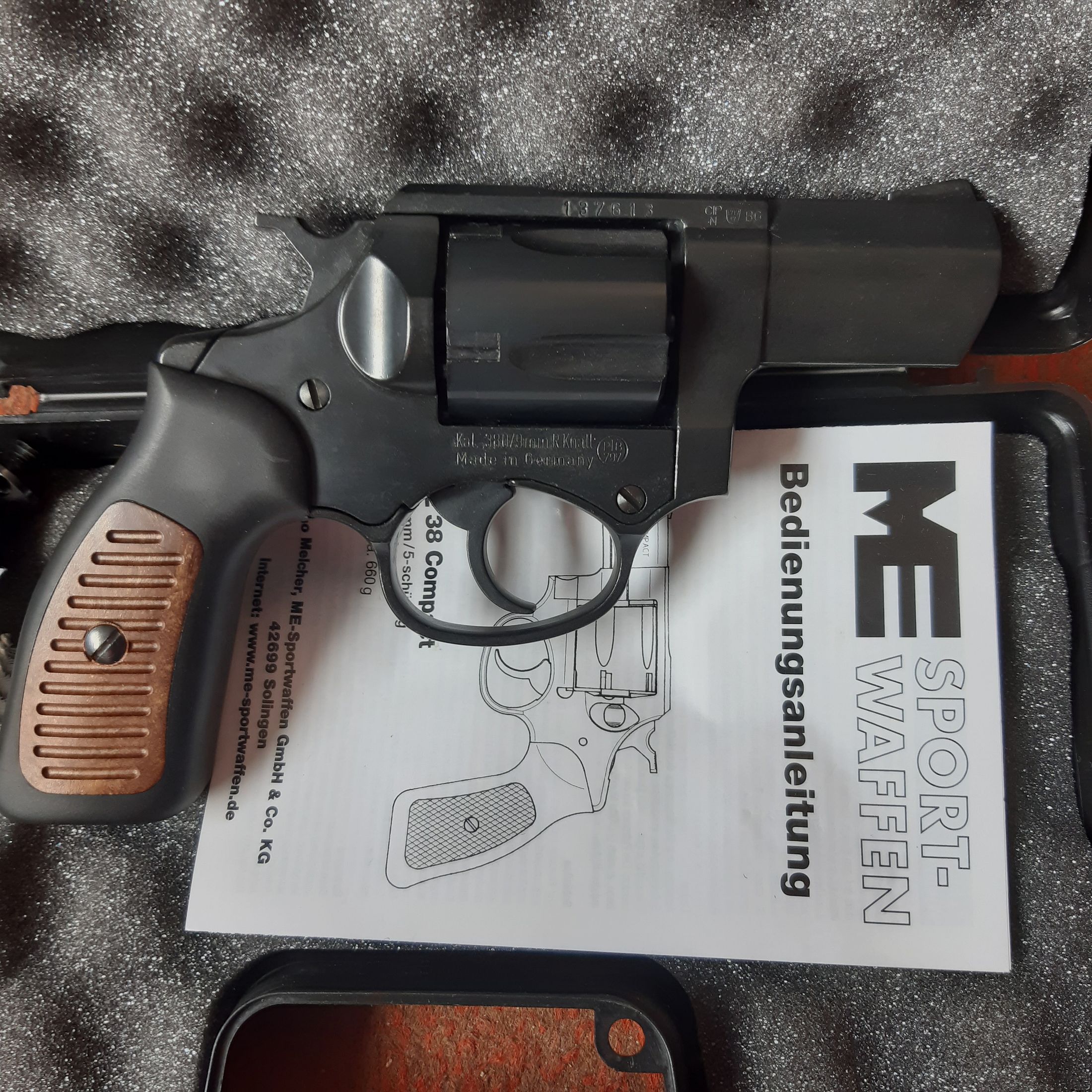 Verkaufe ME 38 compact Schreckschussrevolver 
