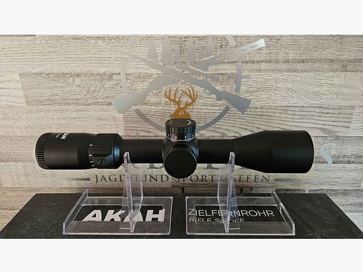 Telescopio AKAH 2-12x44 LA reticolo 4 con punto luminoso + compensazione della parallasse - Nuovo dal commercio specializzato -