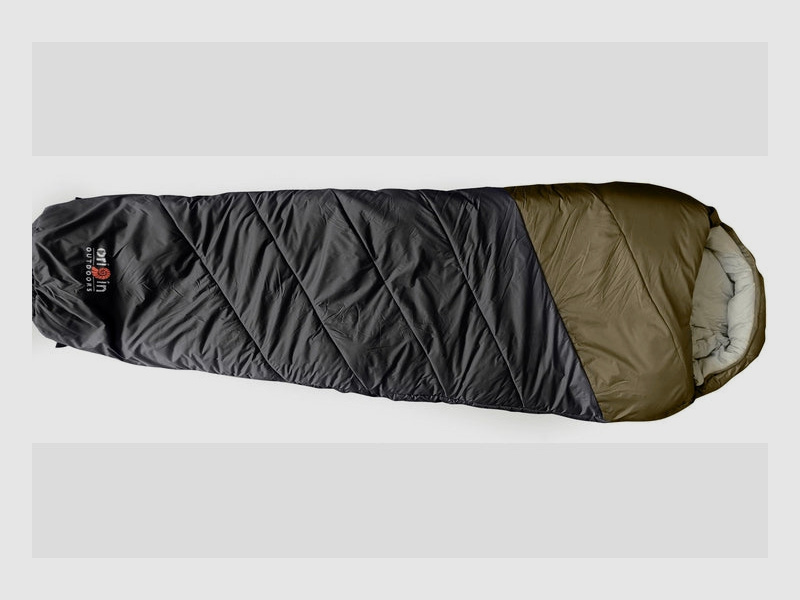 Origin Outdoors Frostfall Performance Winter-Schlafsack Jacquard-Ripstop