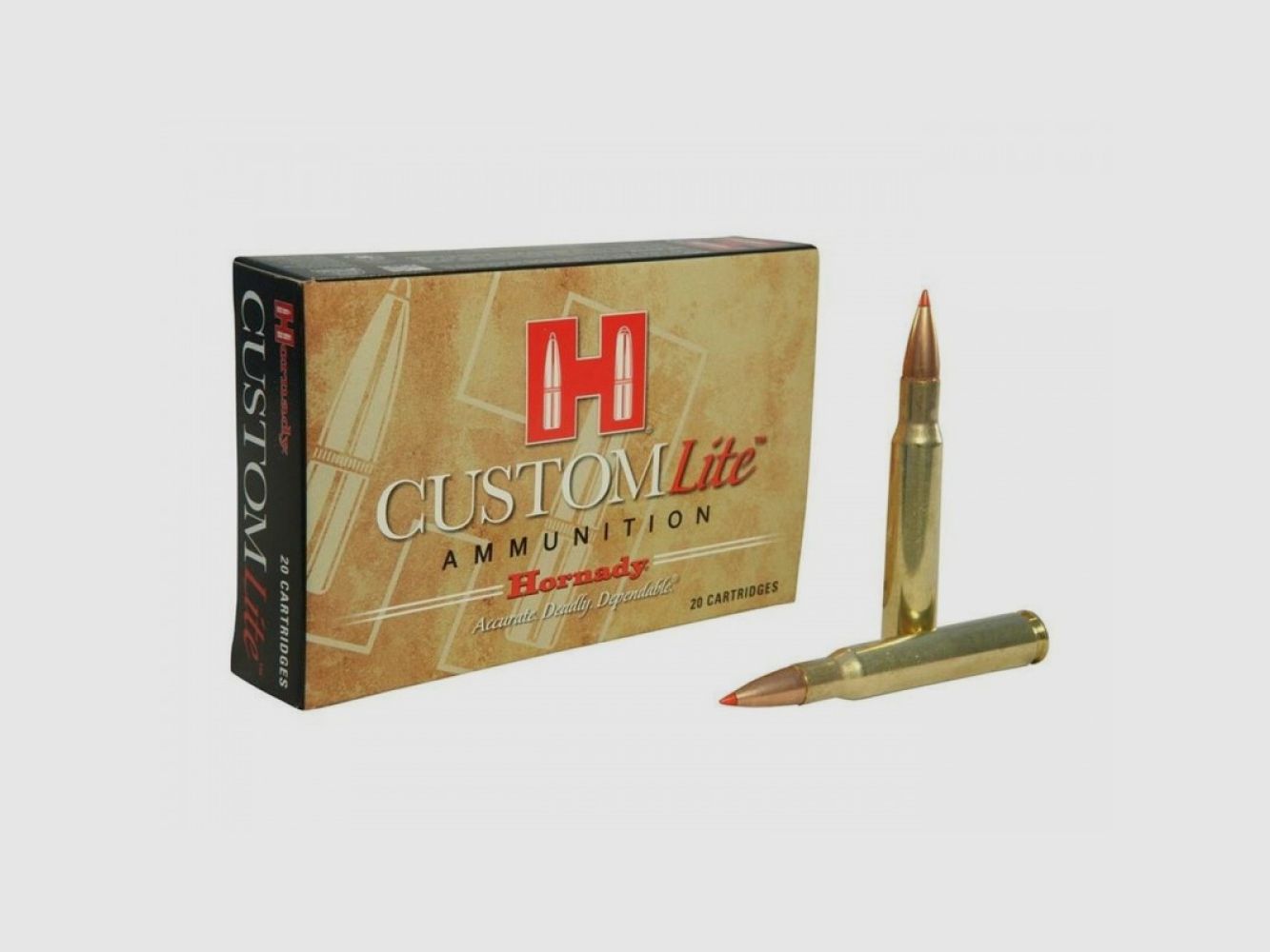 30-06 Springfield Hornady CUSTOM LITE® 125 gr SST® VE20