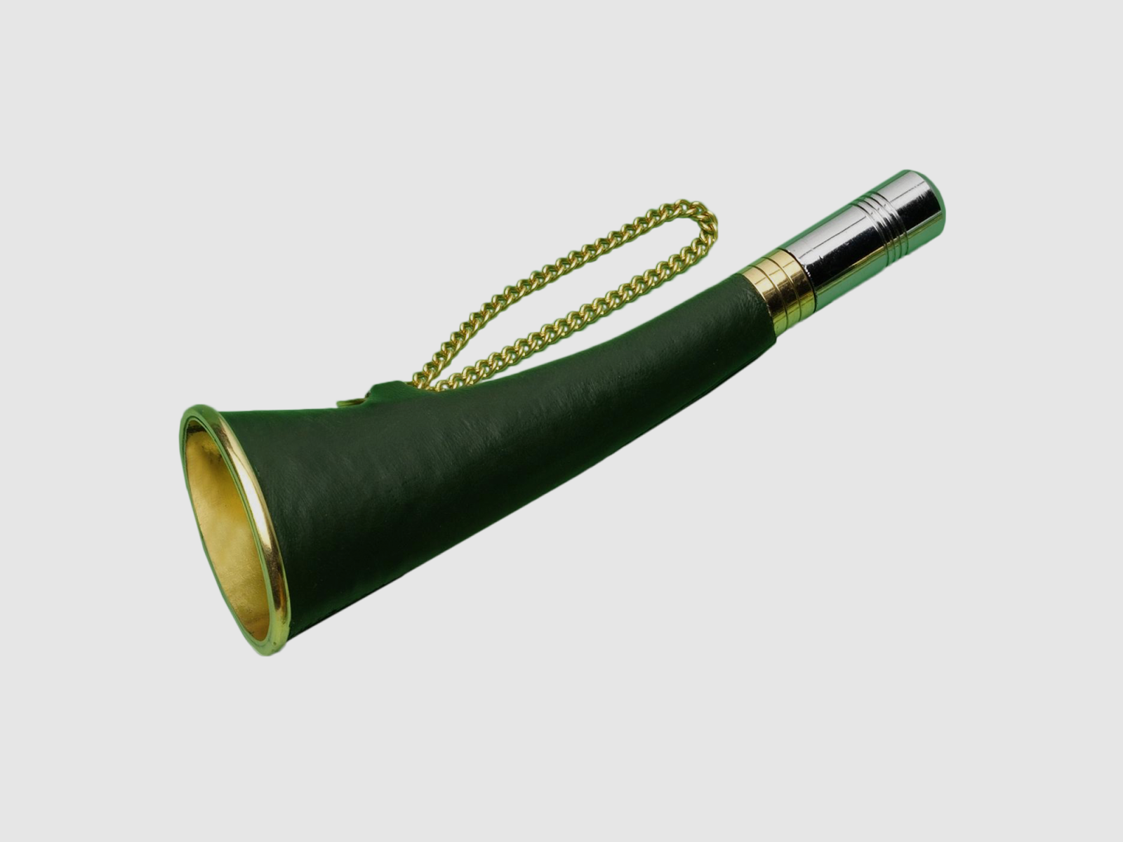 Corne de signalisation avec cuir 15 cm