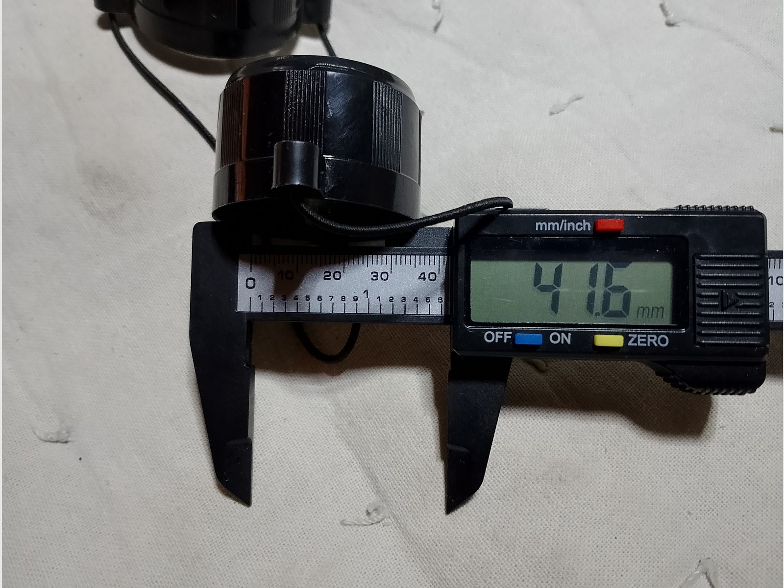 2 x Schutzkappen gelb klar Zielfernrohr Gummiband Kappen Fernglas Fernrohr Staubschutzkappen Okular Schutz Klarsicht