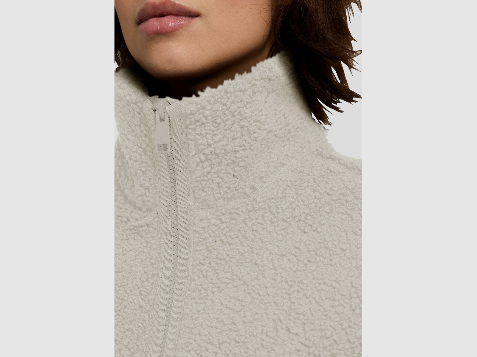 JACK WOLFSKIN High Curl Jkt W Veste en Fleece Femme Pale Sand