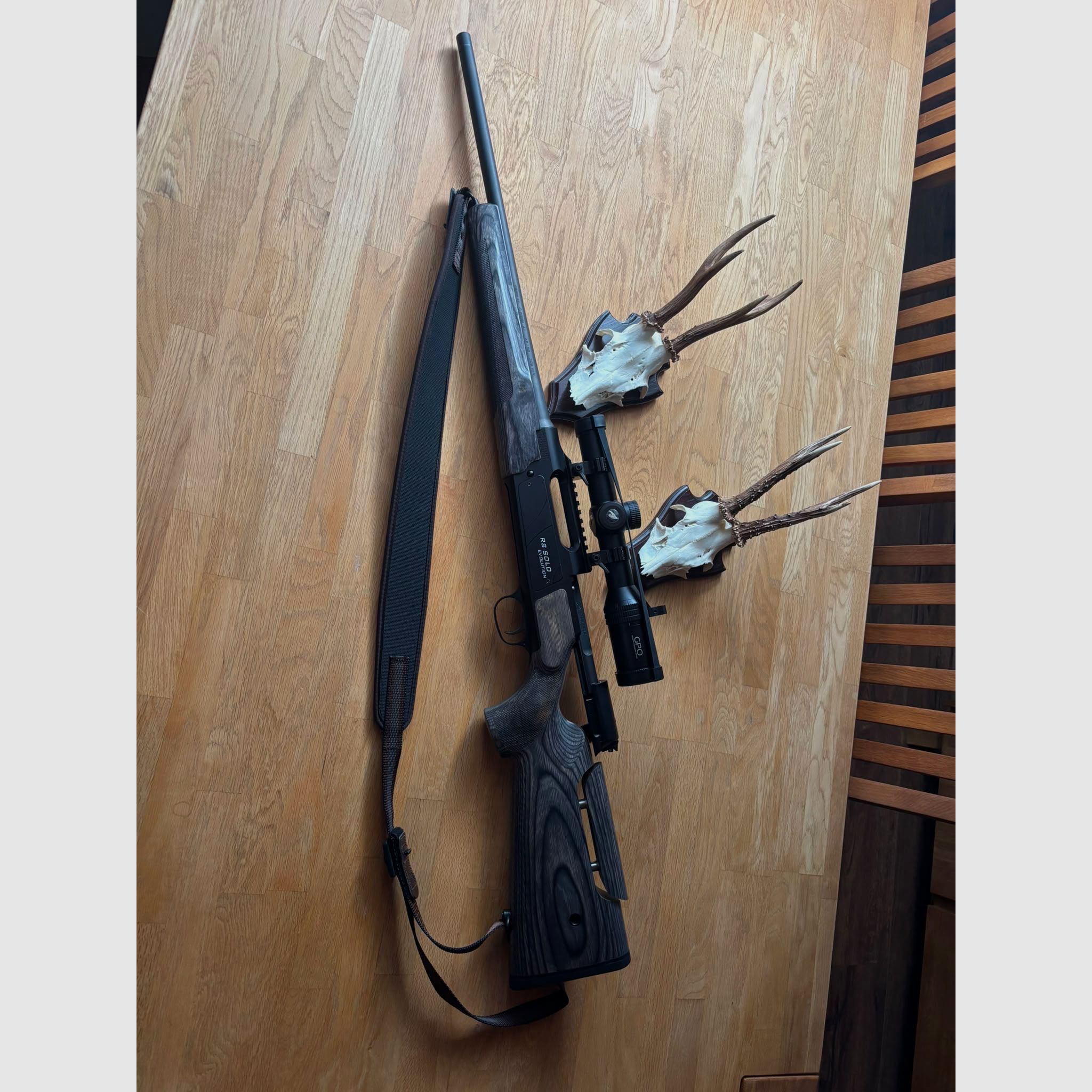 Strasser RS Solo Evolution ( 308 ) Neuwertiger Zustand ( GPO Spectra 6x 1-6x24i  Zielfernrohr) 
