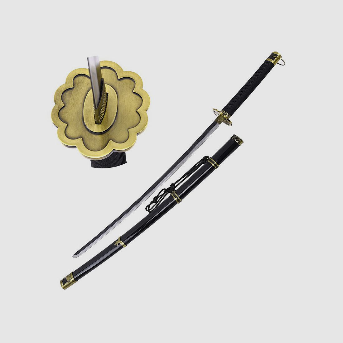 Katana Sekiro with lacquered wooden Saya