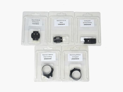 ZP Mount Reverse Interlocking 30 mm for Sauer 80/90/92