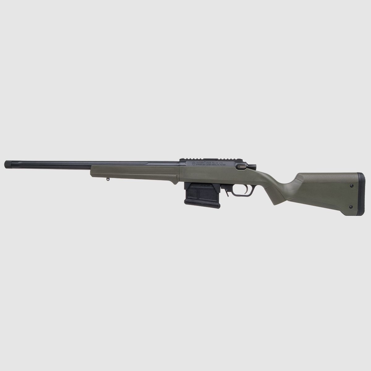 Ares Amoeba Striker S1 Sniper OD Green 6mm - Airsoft Federdruck