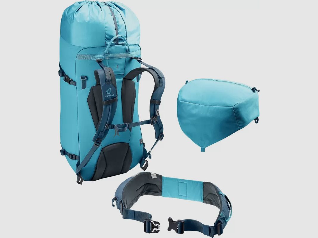 Deuter Guide 42+8 SL Blau, Grau, Bild 2 von 13