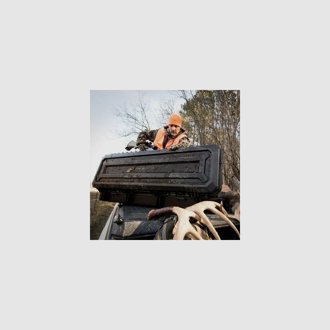 Plano Langwaffenkoffer Allweather 2-Serie für 2 Langwaffen mit Zieloptik