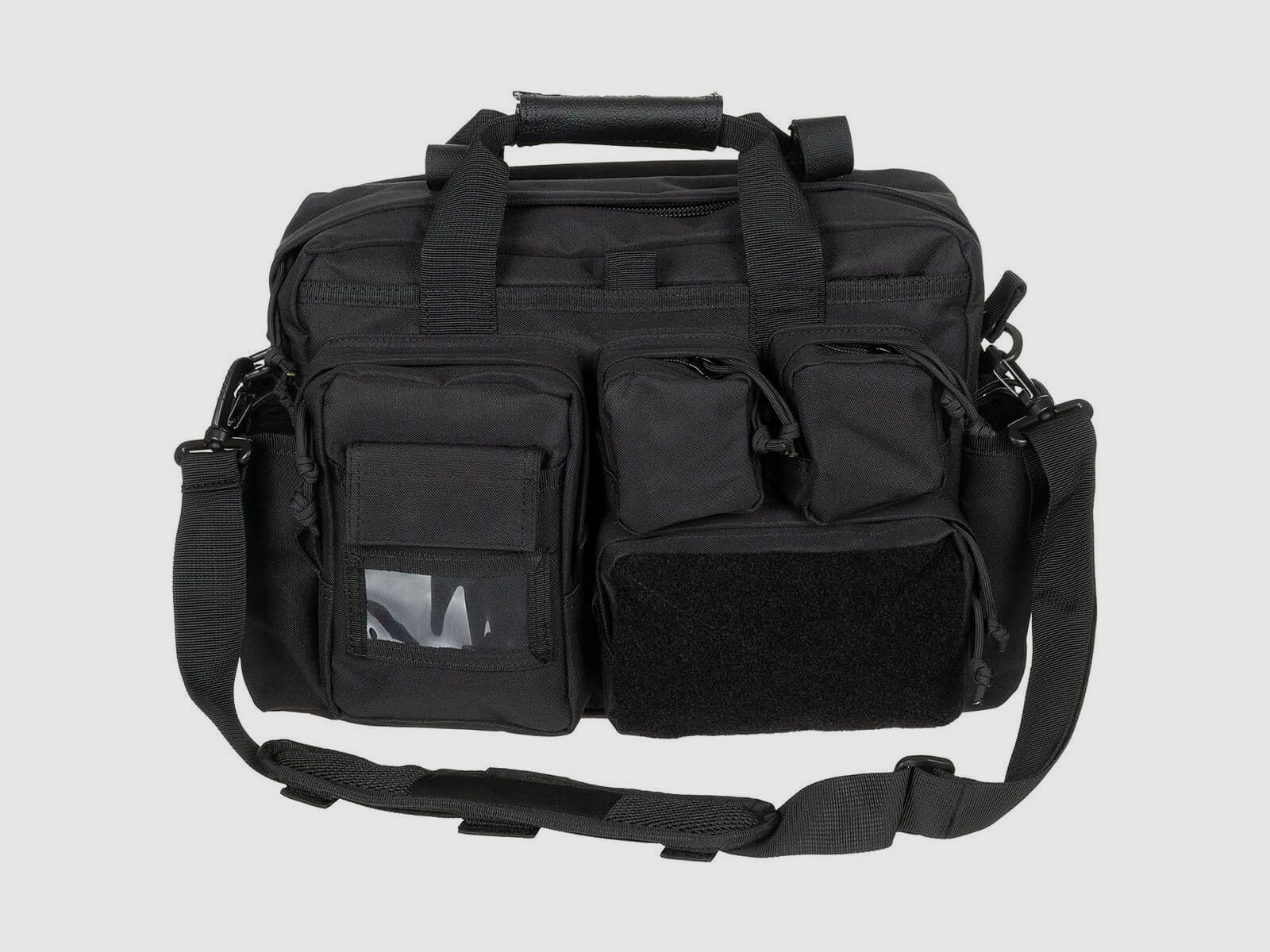 MFH Einsatz Tasche mit Schultergurt, Schwarz