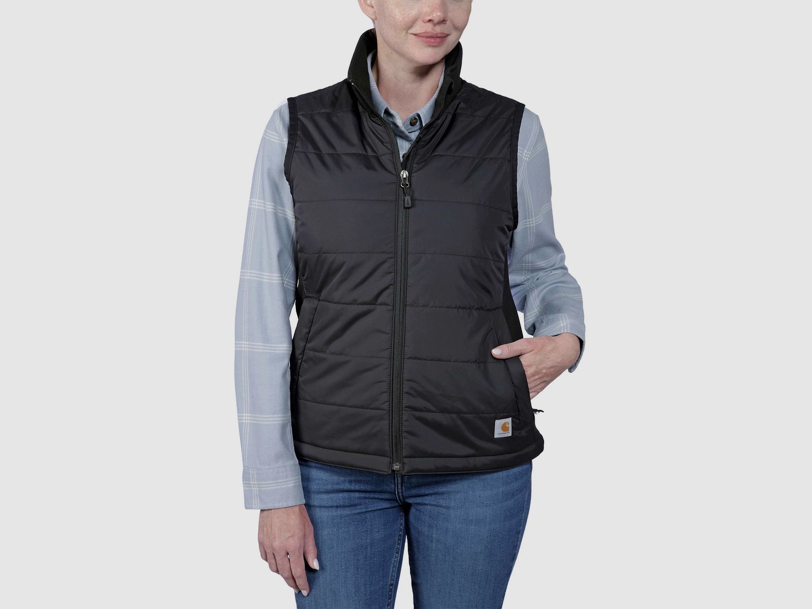 Carhartt Lightweight Padded Vest Women Black XL