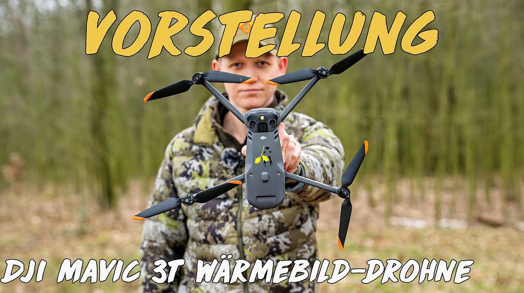 Vorstellung - DJI Mavic 3T Wärmebild-Drohne