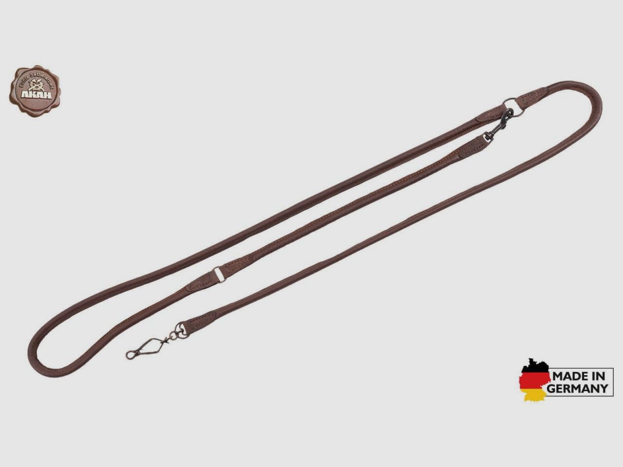 AKAH Umhängeleine aus Elchleder