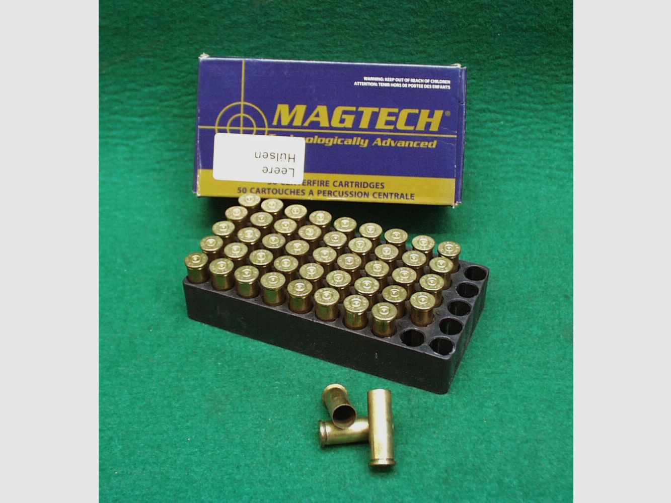 CBC Hülsen Kal.38 Special, gebraucht