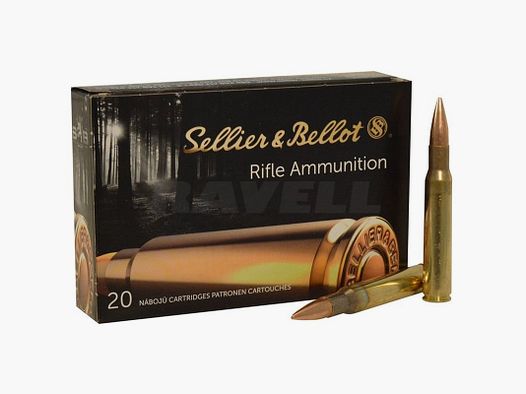 Munición Sellier & Bellot 7,62x39 FMJ 123 gr
