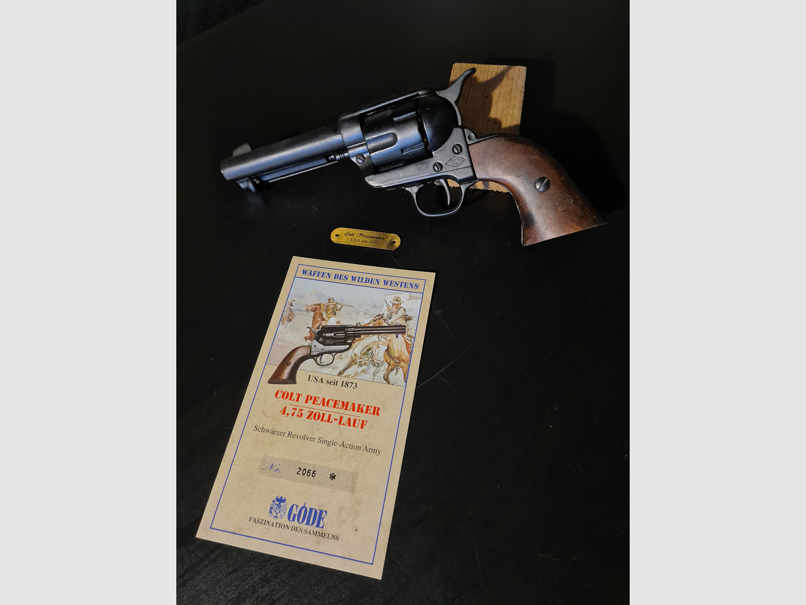 COLT PEACEMAKER 4,75 INCH LOOP Decoratiewapen