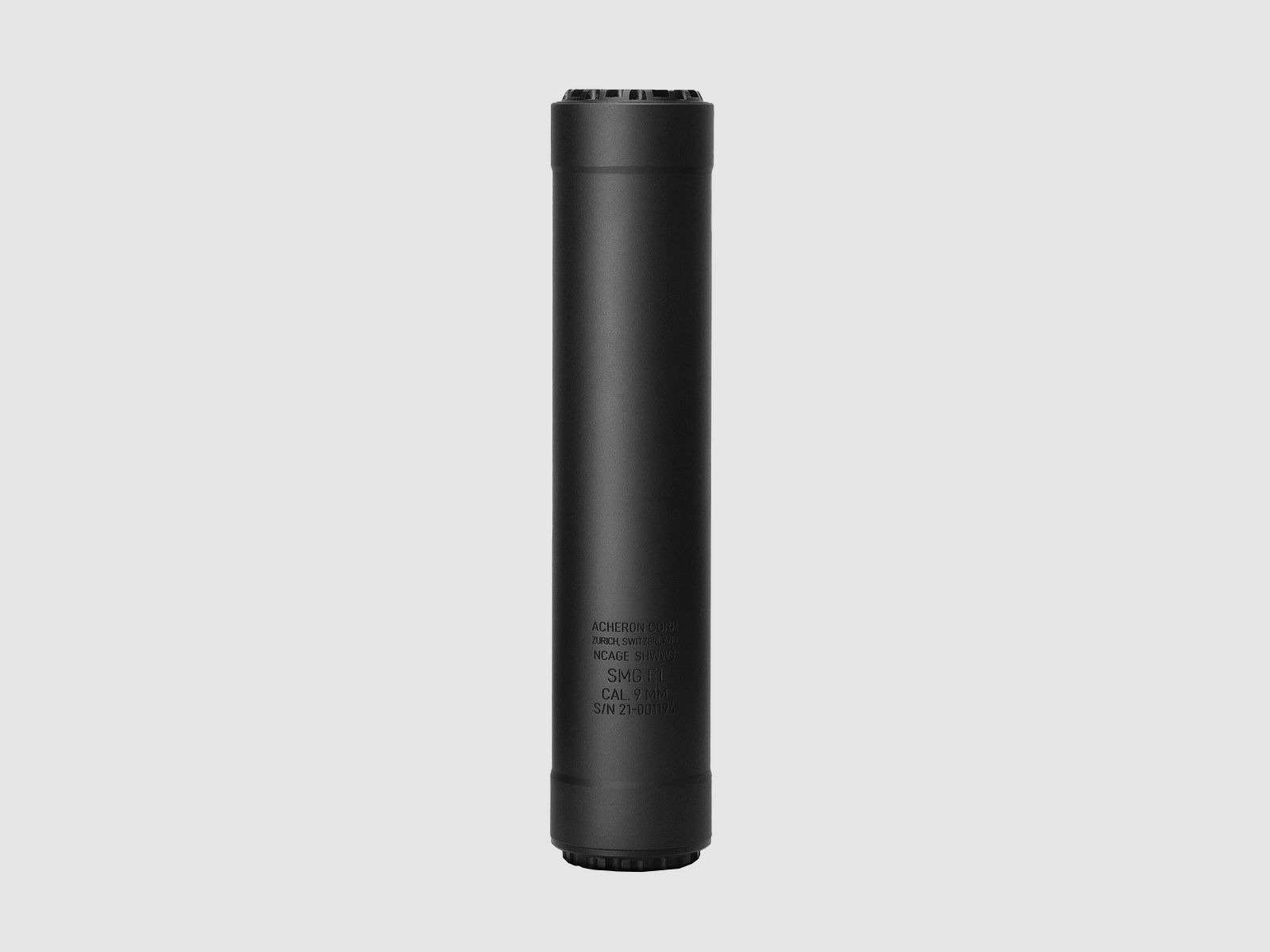 Acheron SMG E1 9 mm Tri-Lug suppressor