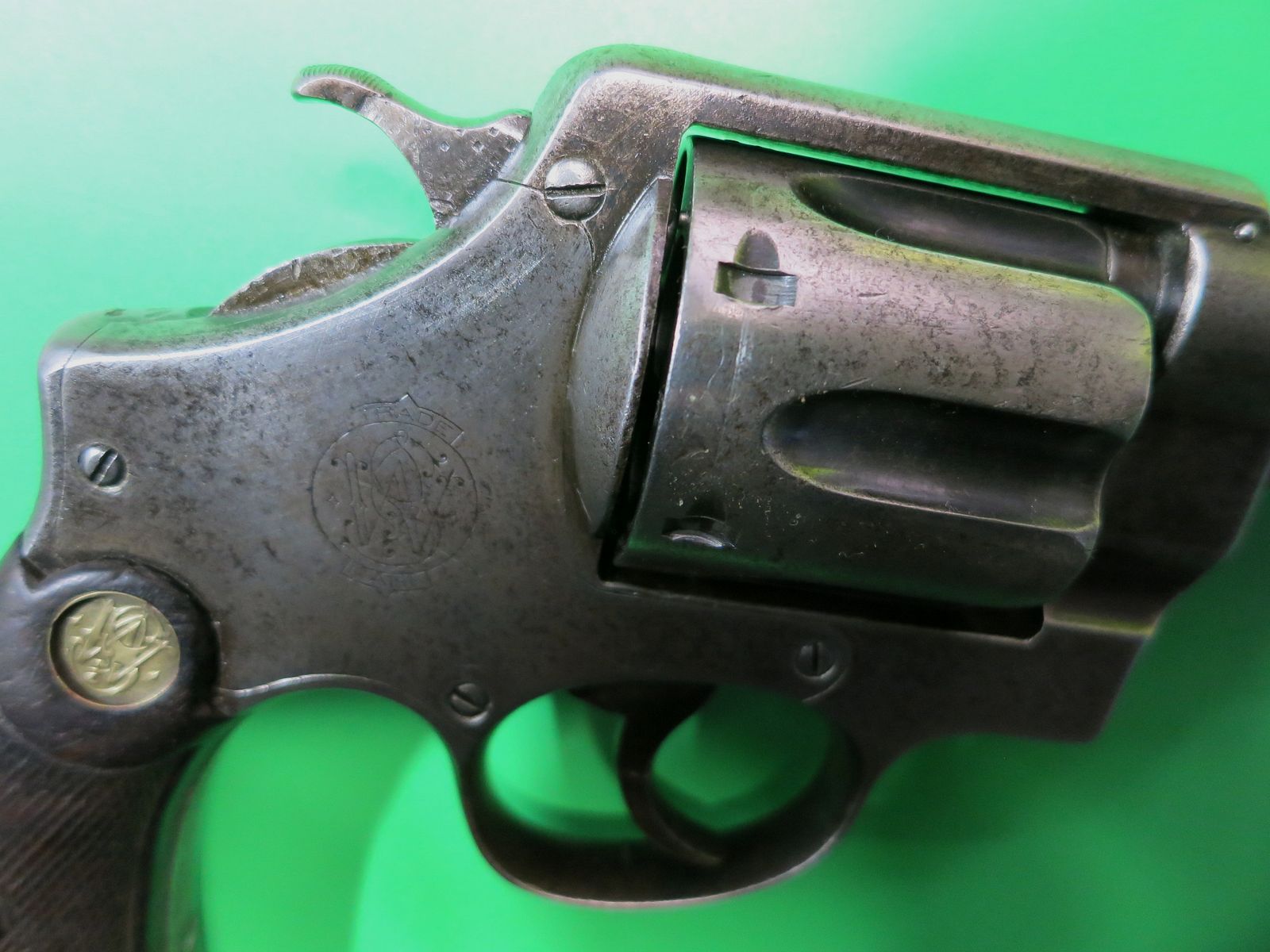 Revólver SMITH&WESSON modelo 44, M1915, .455Webley WKI Ejército de EE. UU. + Reino Unido, modelo 1 -Triplelock #73