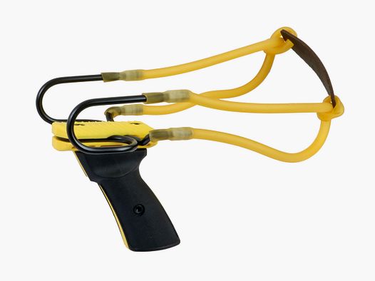 Sportschleuder Zwille Slingshot Alpha, doppelter Gummizug (P18)