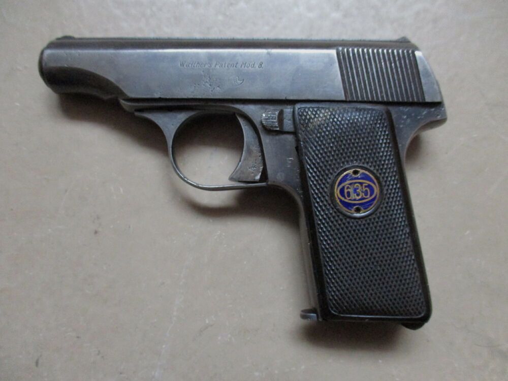 Pistole Walther Zella Mehlis Mod.. 8 6,35 mm 8