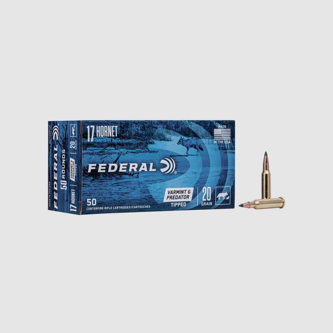 Federal .17Hornet Tipped Varmint 1,3g - 20gr American Eagle